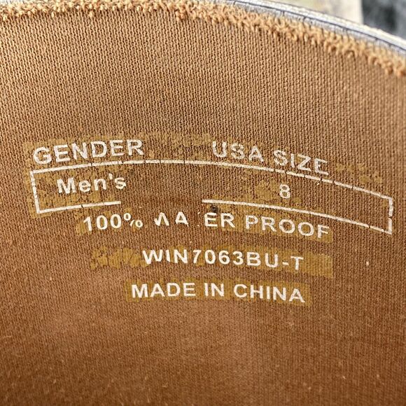 Winchester Series Pro Line Rubber Camo Boots Men's 8 Thinsulate 200 grams - Picture 9 of 10